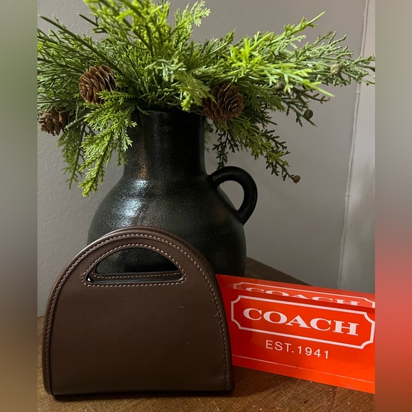Coach Top Handle Card Case (NWT) - Picture 1 of 13